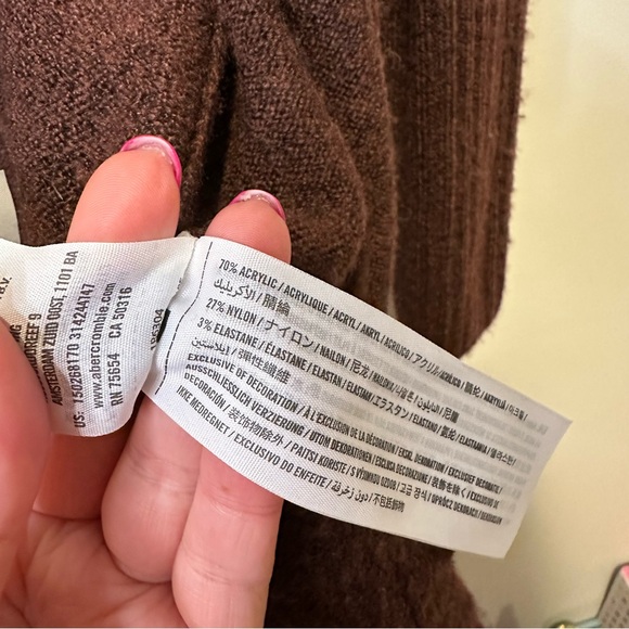 abercrombie and fitch cardigan sweater size medium - Picture 5 of 5